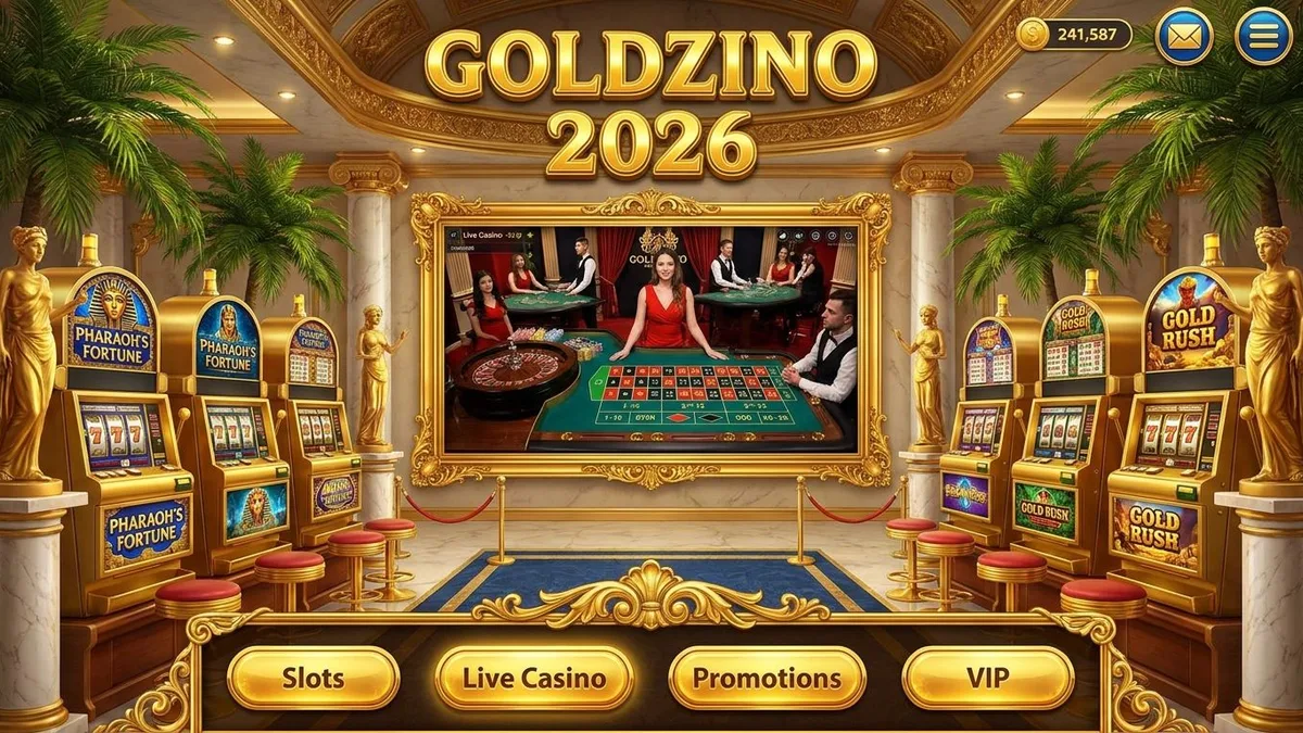 Gry kasynowe i automaty Goldzino